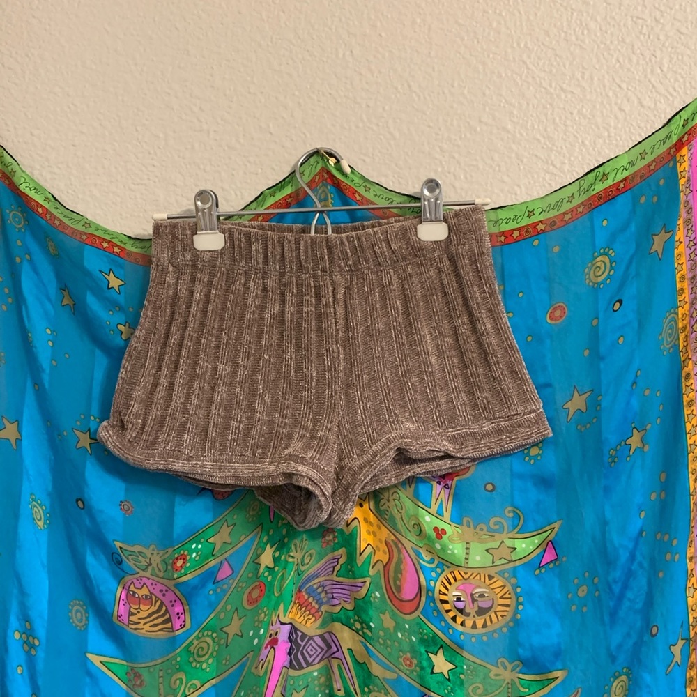 Brown urban sweater shorts!:)